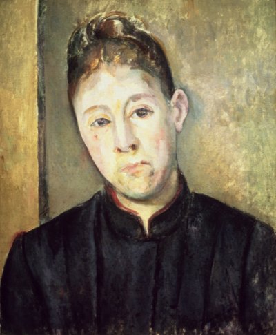 Porträt von Madame Cezanne, 1885 von Paul Cézanne